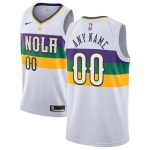 New Orleans Pelicans Nike 2018/19 Swingman Custom Jersey - City Edition - White