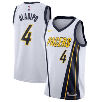 Victor Oladipo Indiana Pacers Nike 2018/19 Swingman Jersey White – Earned Edition