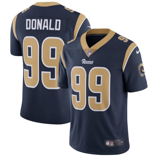 Aaron Donald Los Angeles Rams Nike Vapor Untouchable Limited Player Jersey - Navy