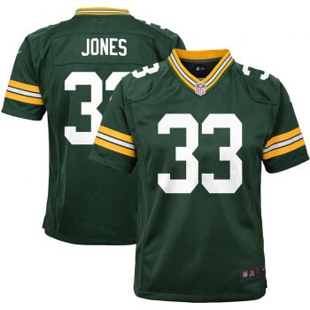 Aaron Jones Green Bay Packers Nike Youth Game Jersey – Green