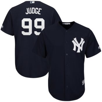 Aaron Judge New York Yankees Majestic Fashion Official Cool Base Player Replica Jersey - Navy