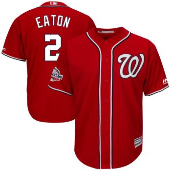 Adam Eaton Washington Nationals Majestic 2018 All-Star Game Alternate Cool Base Player Jersey – Scarlet