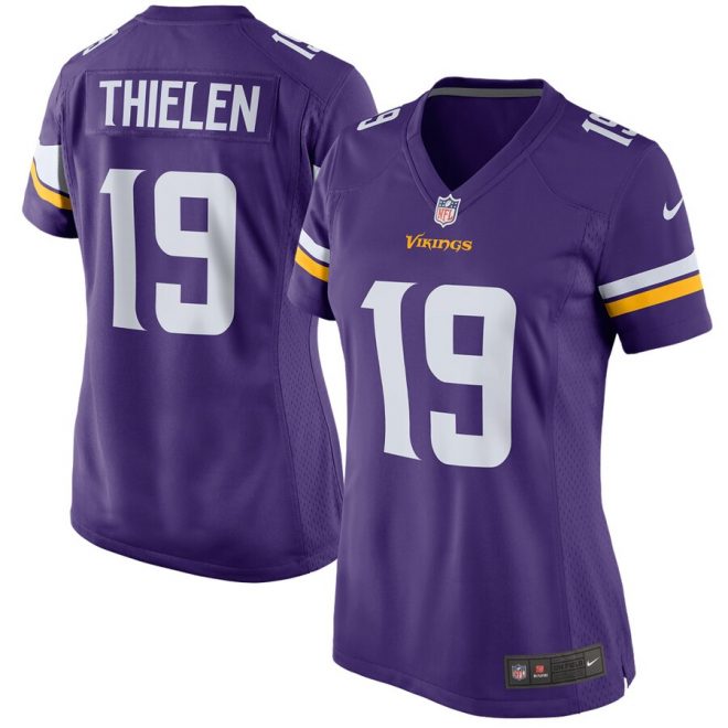 Adam Thielen Minnesota Vikings Nike Women's Game Jersey – Purple