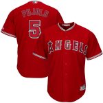 Albert Pujols Los Angeles Angels Majestic Official Cool Base Player Jersey - Scarlet