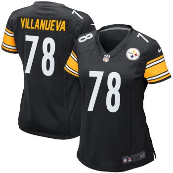Alejandro Villanueva Pittsburgh Steelers Nike Women's Game Jersey – Black