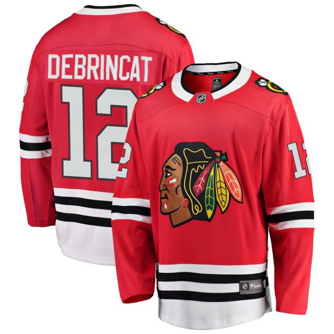 Alex DeBrincat Chicago Blackhawks Breakaway Player Jersey – Red