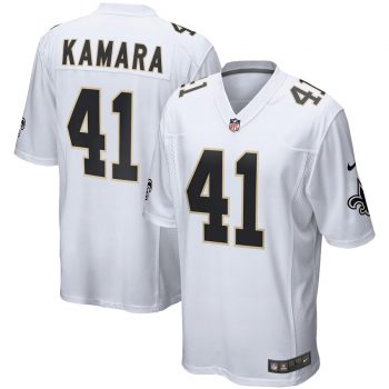 Alvin Kamara New Orleans Saints Nike Event Game Jersey – White