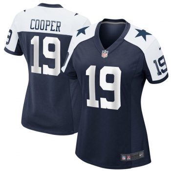 Amari Cooper Dallas Cowboys Nike Women's Throwback Game Jersey – Navy