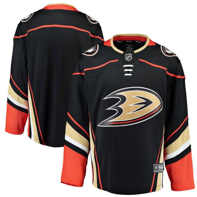 Anaheim Ducks Fanatics Branded Breakaway Home Jersey - Black