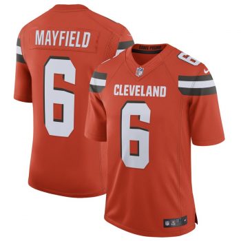 Baker Mayfield Cleveland Browns Nike Limited Jersey – Orange