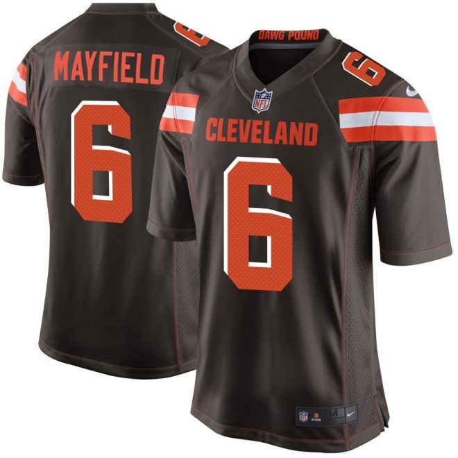 Baker Mayfield Cleveland Browns Nike Youth Game Jersey – Brown