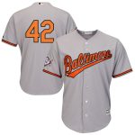 Baltimore Orioles Majestic 2019 Jackie Robinson Day Official Cool Base Jersey – Gray