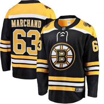 Brad Marchand Boston Bruins Fanatics Branded Youth Breakaway Player Jersey - Black