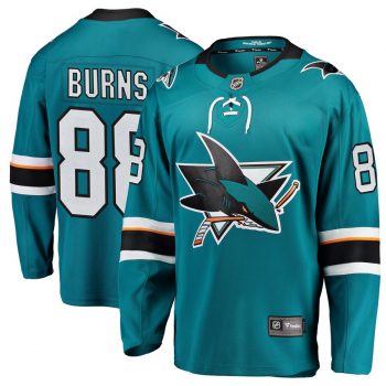 Brent Burns San Jose Sharks Fanatics Branded Home Premier Breakaway Player Jersey – Teal
