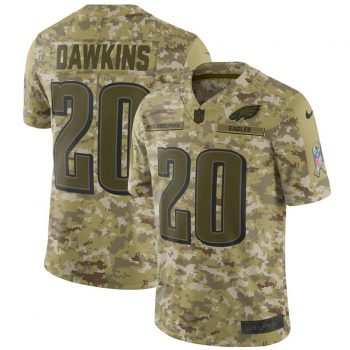 Brian Dawkins Philadelphia Eagles Nike Salute to Service Retired Player Limited Jersey – Camo