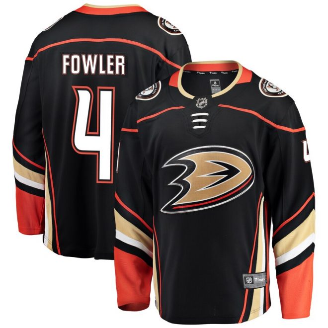 Cam Fowler Anaheim Ducks Fanatics Branded Breakaway Player Jersey – Black