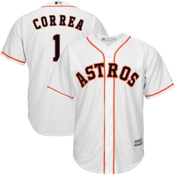 Carlos Correa Houston Astros Majestic Official Cool Base Player Jersey - White