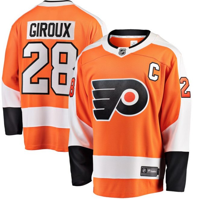 Claude Giroux Philadelphia Flyers Fanatics Branded Breakaway Player Jersey - Orange