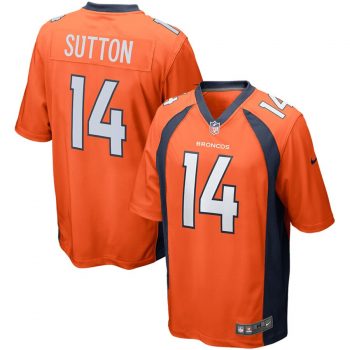 Courtland Sutton Denver Broncos Nike Game Jersey – Orange