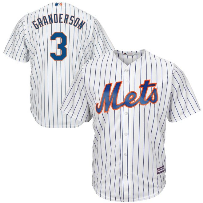 Curtis Granderson New York Mets Majestic Official Cool Base Player Jersey - White