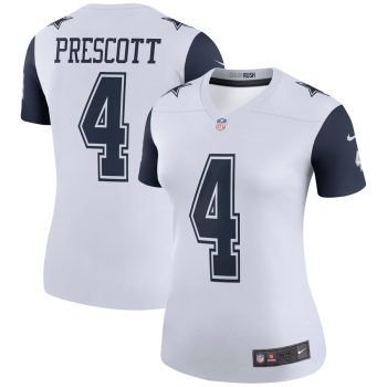 Dak Prescott Dallas Cowboys Nike Women's Color Rush Legend Jersey - White