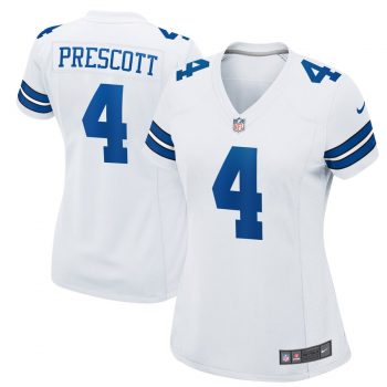 Dak Prescott Dallas Cowboys Nike Women's Game Jersey - White