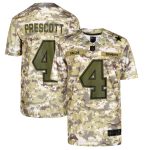Dak Prescott Dallas Cowboys Nike Youth Salute to Service Game Jersey - Camo