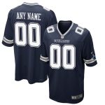 Dallas Cowboys Nike Custom Game Jersey - Navy