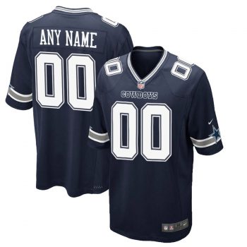 Dallas Cowboys Nike Youth Custom Game Jersey - Navy