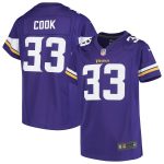 Dalvin Cook Minnesota Vikings Nike Girls Youth Game Jersey - Purple