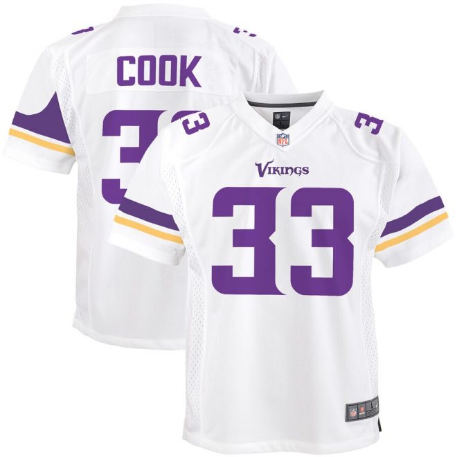 Dalvin Cook Minnesota Vikings Nike Youth 2018 Game Jersey – White