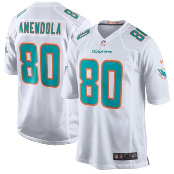 Danny Amendola Miami Dolphins Nike New 2018 Game Jersey – White