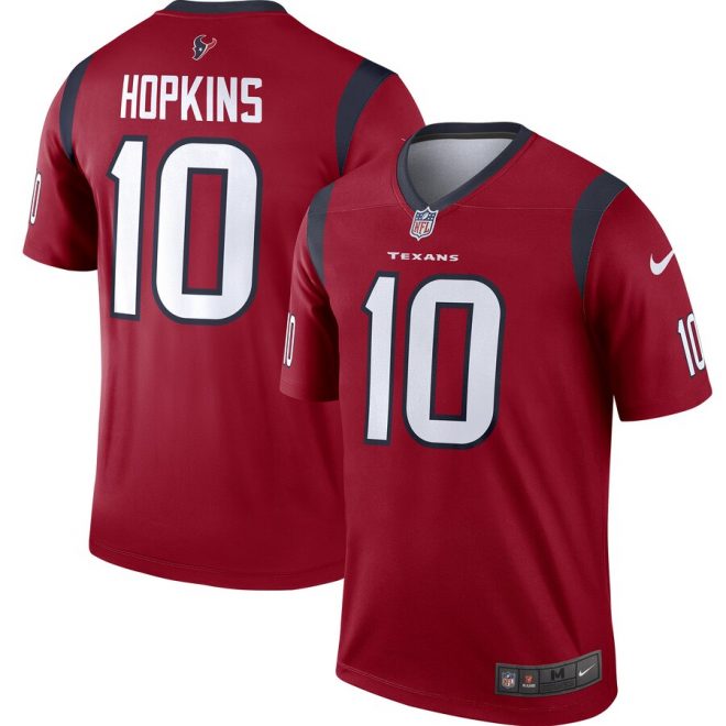 DeAndre Hopkins Houston Texans Nike Legend Player Jersey – Red
