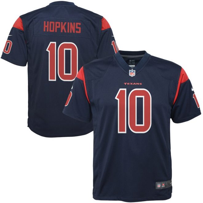 DeAndre Hopkins Houston Texans Nike Youth Color Rush Game Jersey - Navy