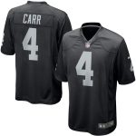 Derek Carr Oakland Raiders Nike Game Jersey - Black