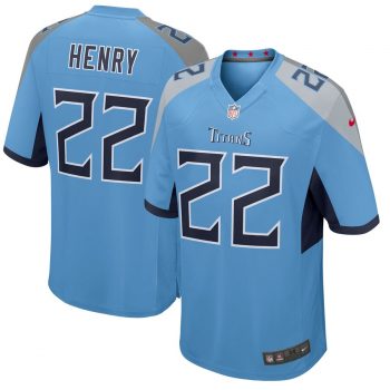 Derrick Henry Tennessee Titans Nike Youth 2018 Game Jersey – Light Blue