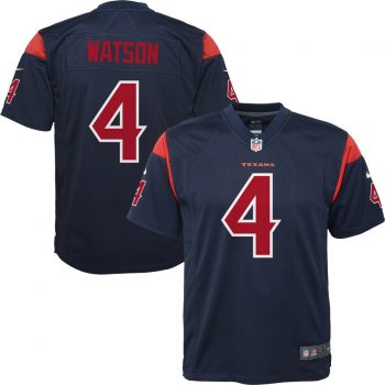Deshaun Watson Houston Texans Nike Youth Color Rush Player Game Jersey – Navy