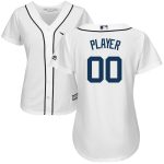 Detroit Tigers Majestic Women's 2018 Home Cool Base Custom Jersey – White