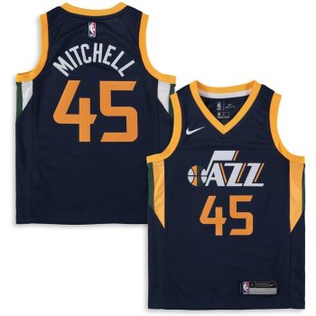 Donovan Mitchell Utah Jazz Nike Youth Swingman Jersey - Navy