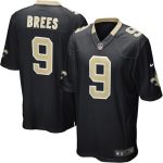 Drew Brees New Orleans Saints Nike Youth Team Color Game Jersey - Black