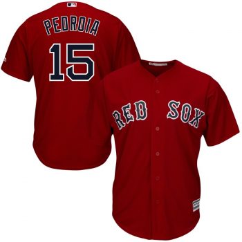 Dustin Pedroia Boston Red Sox Majestic Cool Base Player Jersey - Red