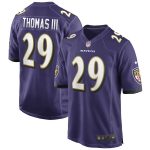 Earl Thomas Baltimore Ravens Nike Game Jersey – Purple