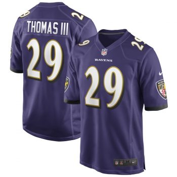 Earl Thomas Baltimore Ravens Nike Youth Game Jersey – Purple