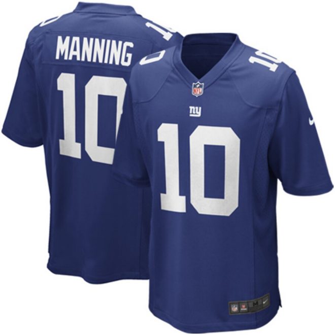 Eli Manning New York Giants Nike Game Jersey - Royal Blue