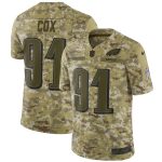 Fletcher Cox Philadelphia Eagles Nike Salute to Service Limited Jersey – Camo