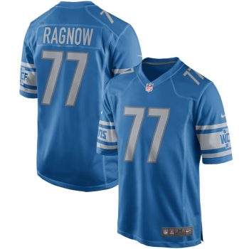 Frank Ragnow Detroit Lions Nike Game Jersey – Blue