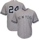 Gary Sanchez New York Yankees Majestic Cool Base Player Replica Jersey – Gray