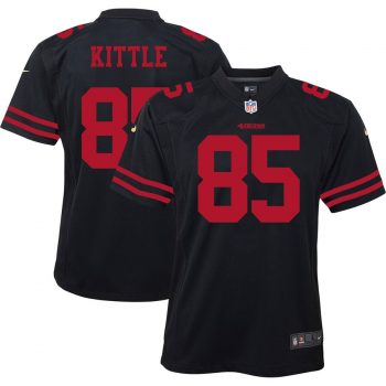 George Kittle San Francisco 49ers Nike Youth Game Jersey – Black