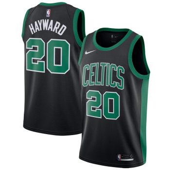 Gordon Hayward Boston Celtics Nike Swingman Jersey - Statement Edition – Black