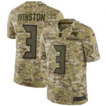 Jameis Winston Tampa Bay Buccaneers Nike Salute to Service Limited Jersey – Camo